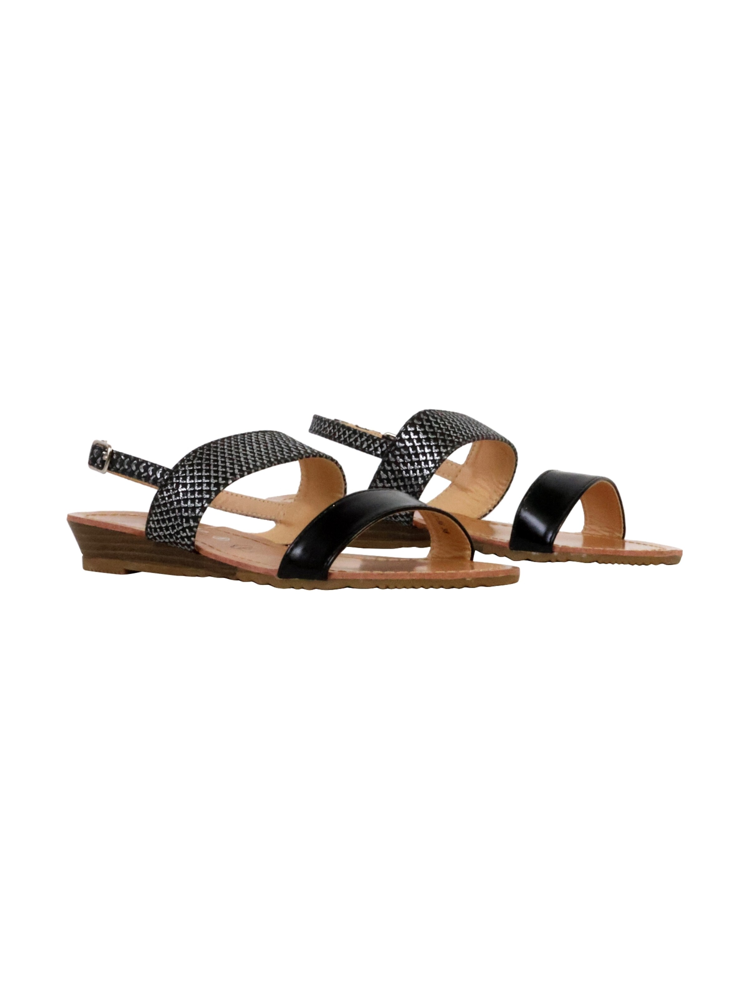 The Divine Factory Sandal 'Sandalen aus Leder' in Black
