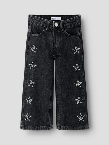 NAME IT - Pierna ancha Vaquero en gris