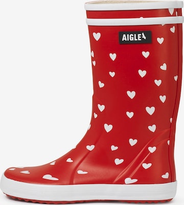 AIGLE Bootsit 'Lolly Pop Play' värissä punainen: etupuoli