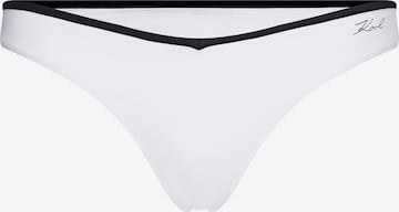 Karl Lagerfeld Bikinibroek in Wit: voorkant