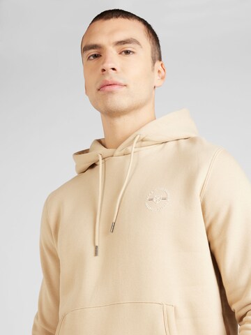 JACK & JONES - Sweatshirt em castanho