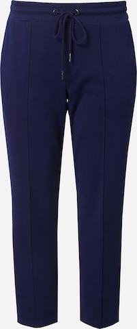 Pantalon Ulla Popken en bleu : devant