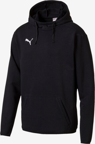 PUMA Athletic Sweatshirt 'Liga Casuals' in Black: front