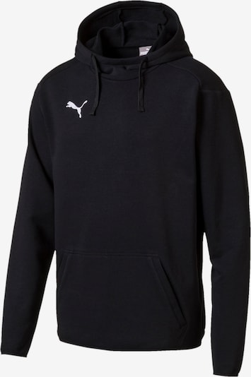 PUMA Athletic Sweatshirt 'Liga Casuals' in Black / White, Item view