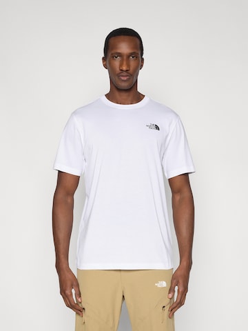Tricou de la THE NORTH FACE pe alb