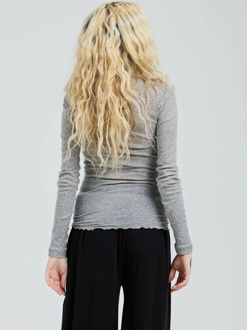 Seamless Basic Shirt 'Granddad' in Grau