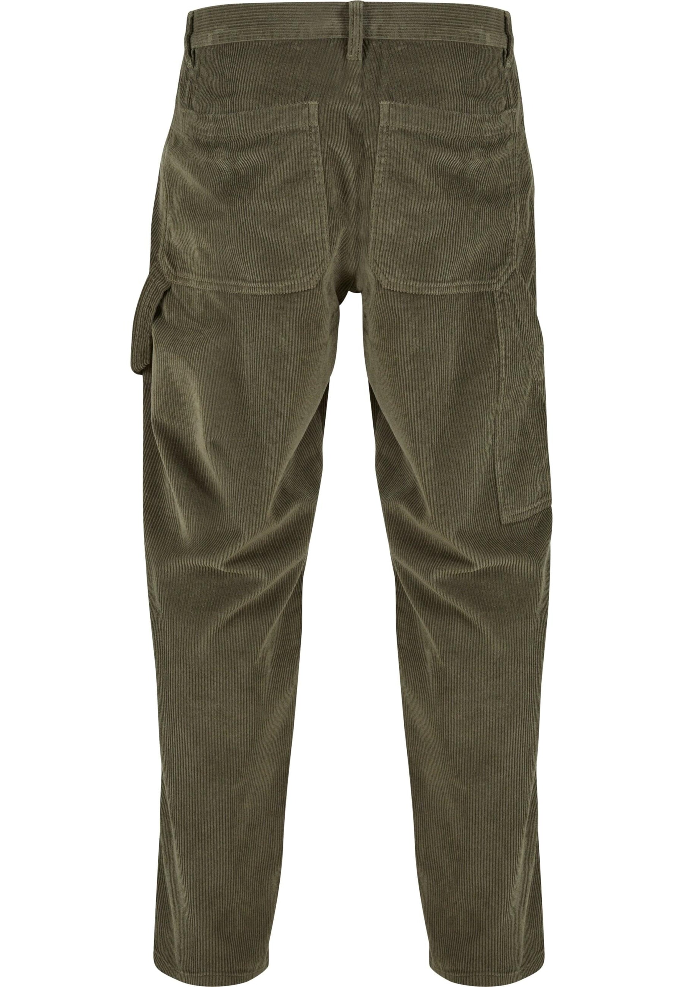 Largi Pantaloni de la Urban Classics pe verde