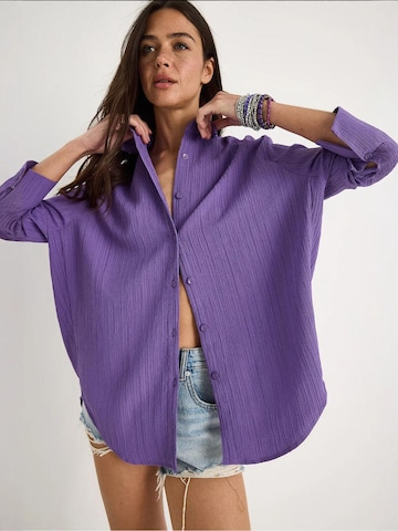 Chemisier Bianco Lucci en violet