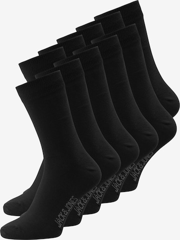 Chaussettes JACK & JONES en noir : devant