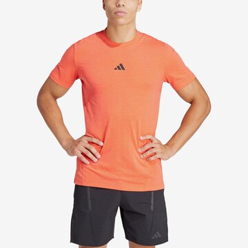 ADIDAS PERFORMANCE Performance Shirt 'Designed for Training' in Red