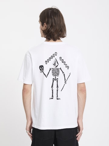 T-Shirt 'Felix  Skull' Volcom en blanc