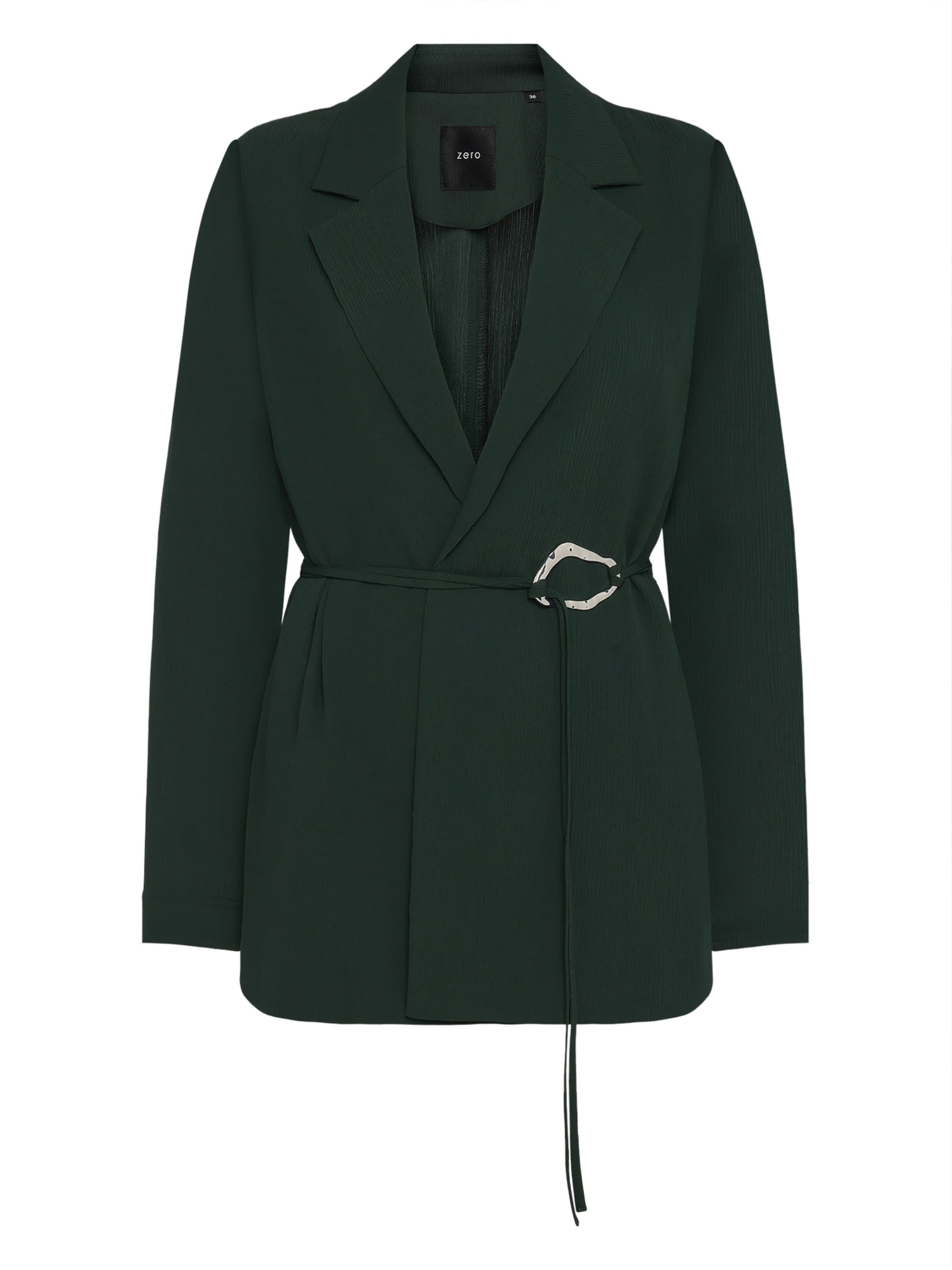 zero Blazer in dunkelgrün, Produktansicht