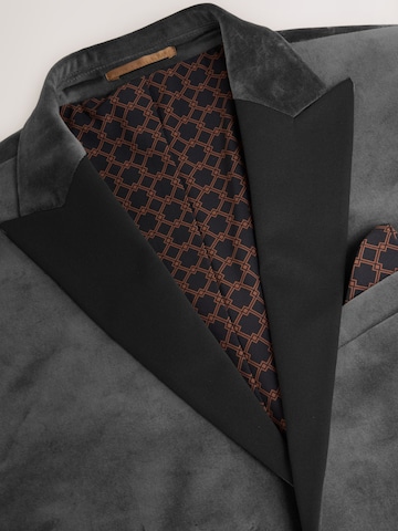 Next Средняя посадка Пиджак в Серый