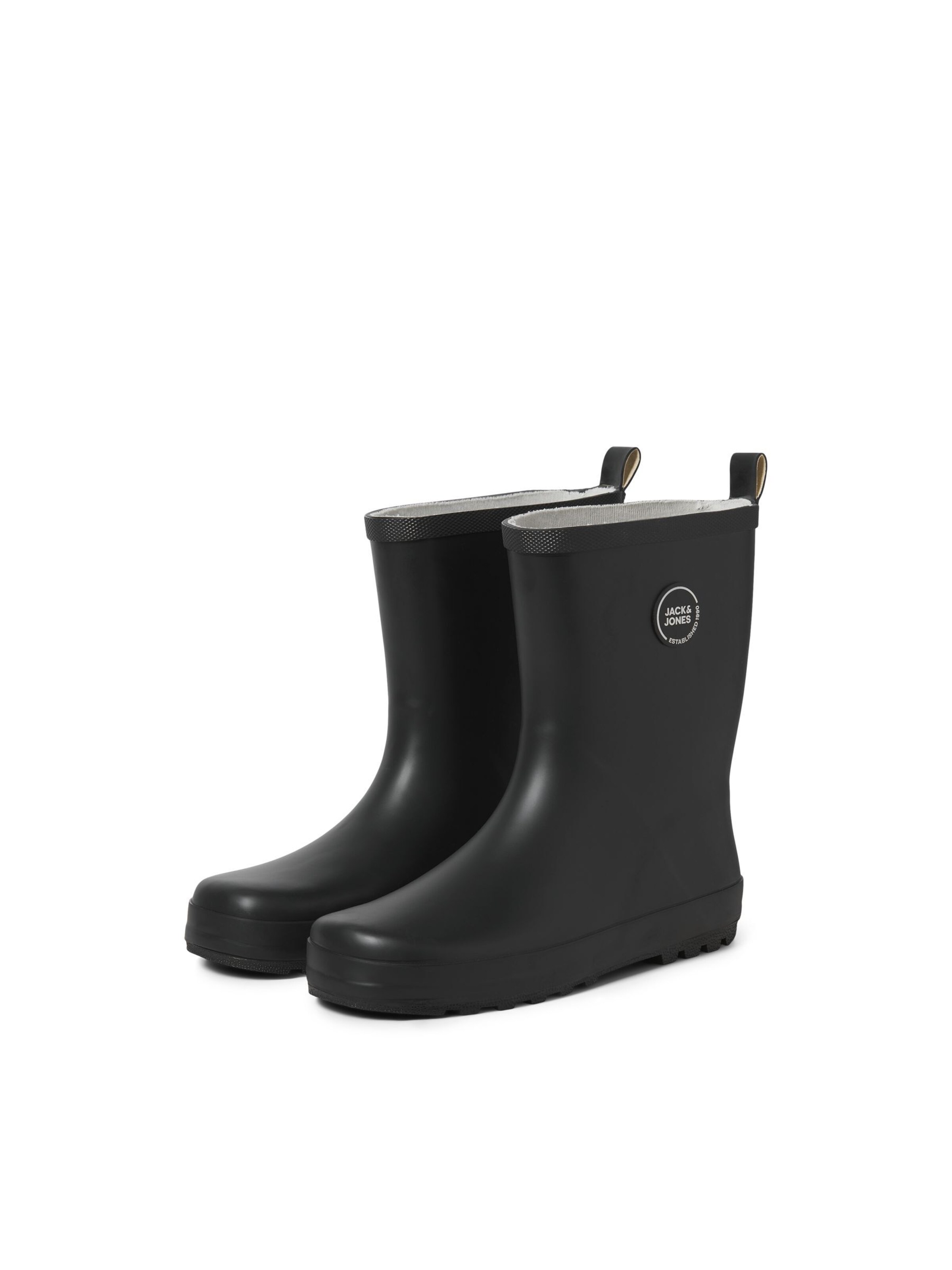 Jack & Jones Junior Gummistøvler i sort