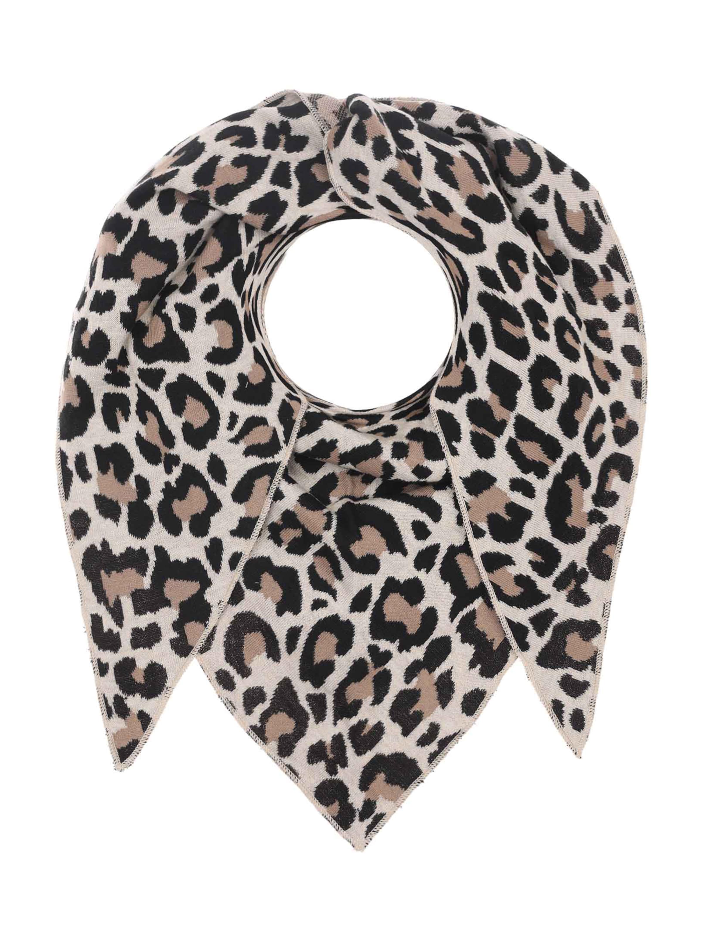 Zwillingsherz Sjaal in Beige: voorkant