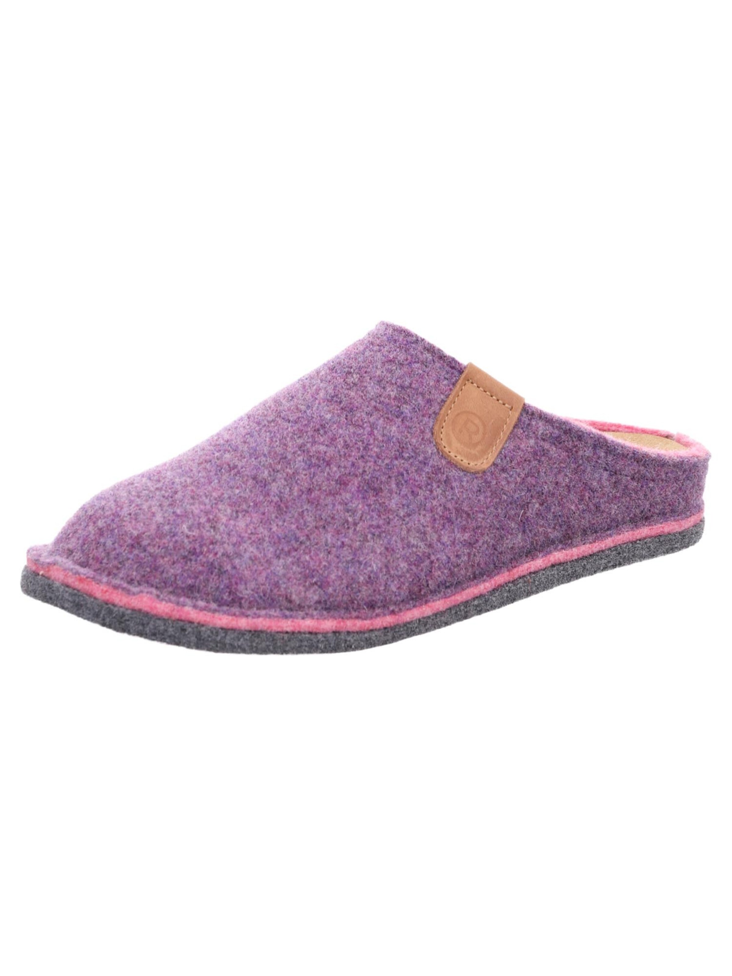 ROHDE Slippers 'Lucca-D' in Purple