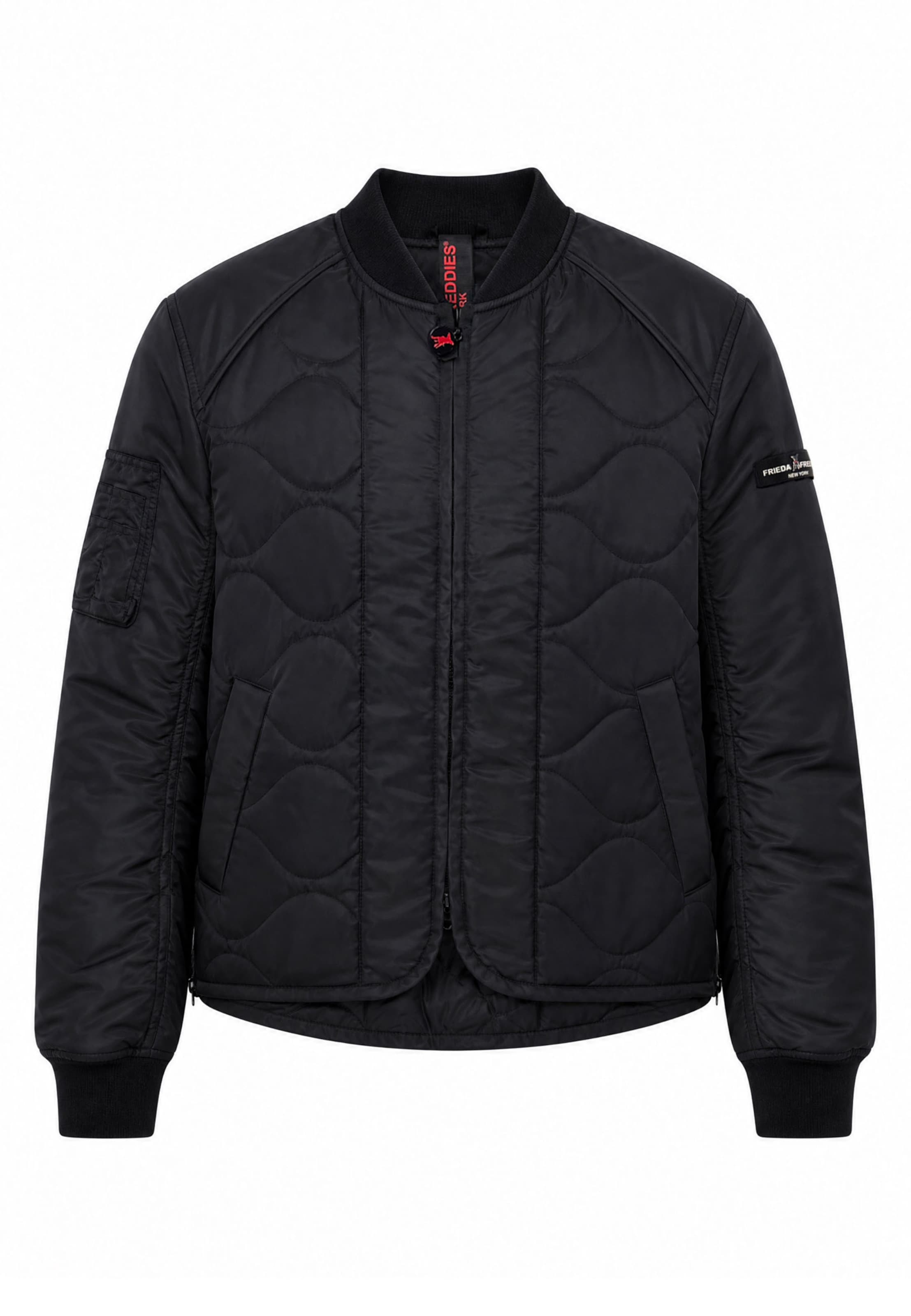 Frieda & Freddies Jacke in Schwarz: Vorderseite