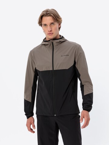 VAUDE Sportjacke 'Moab IV' in Beige: Vorderseite