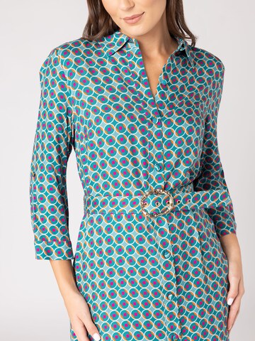 Robe-chemise Quiosque en vert