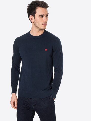 Sweat-shirt 'Williams' TIMBERLAND en bleu : devant