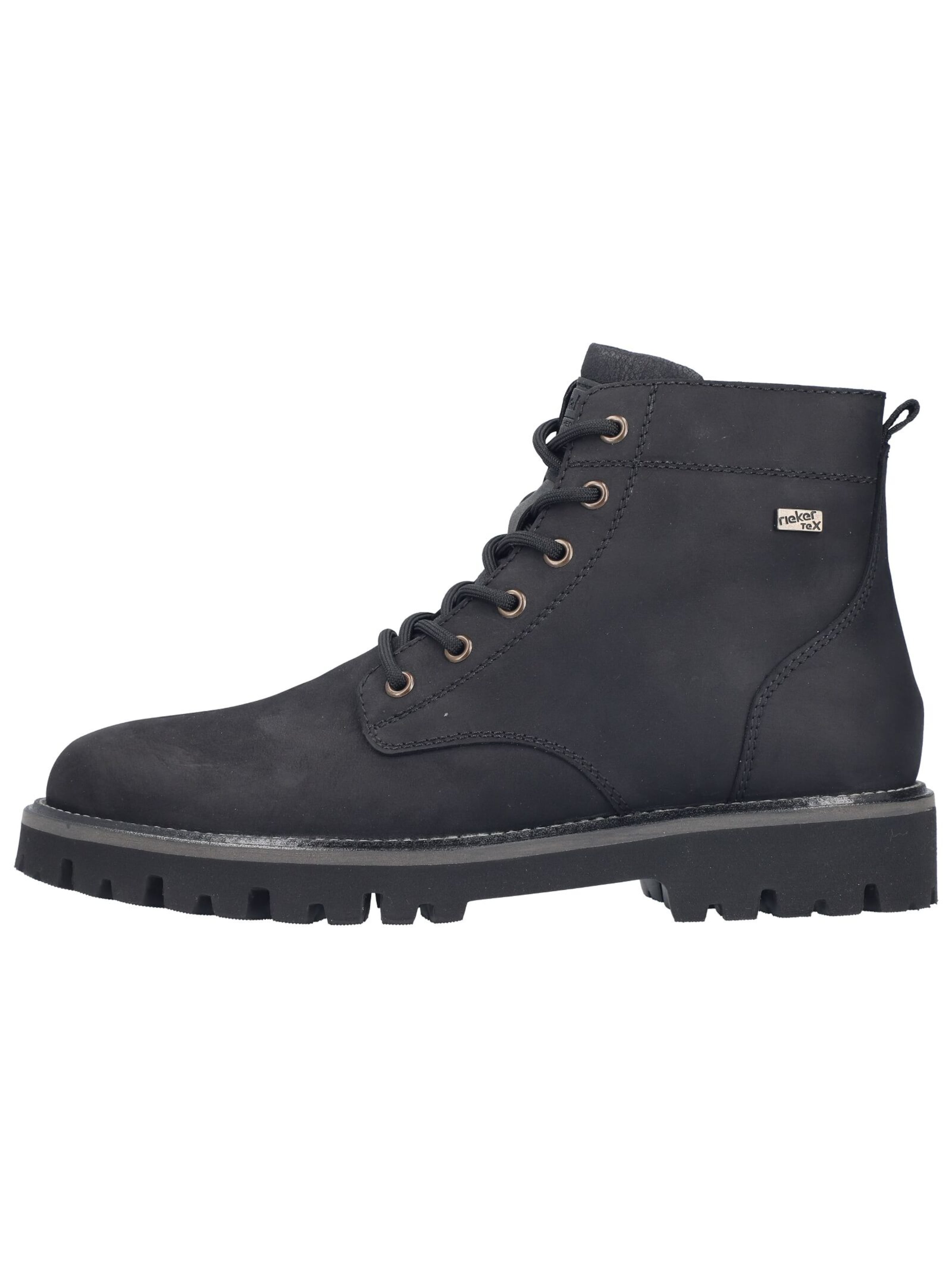 Rieker Schnürboots in Schwarz