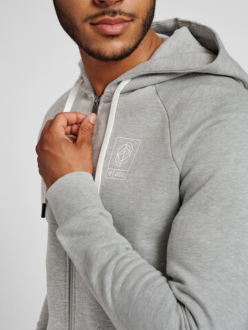 Hummel Sportsweatjacke in Grau