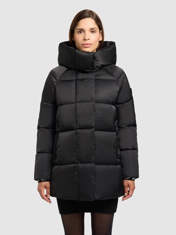 Geacă de iarnă 'Suda' de la khujo pe negru: față