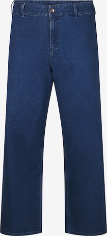 mėlyna Flash by Zizzi Laisvas Džinsai: priekis