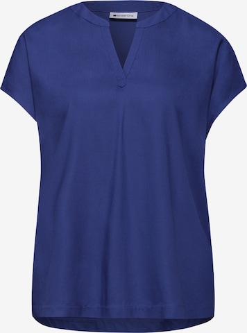 STREET ONE Blouse in Blue: front