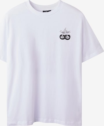 LMTD Shirt in Wit: voorkant
