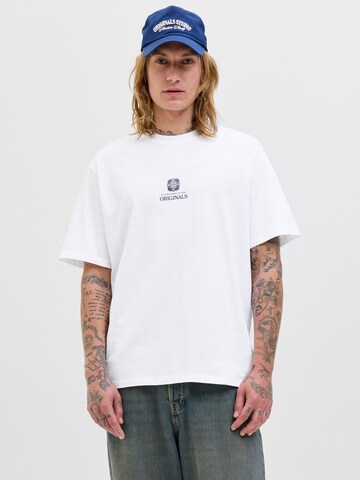 JACK & JONES T-Shirt in Weiß: Vorderseite