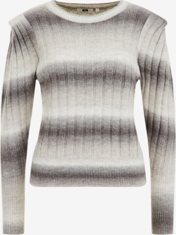 Pull-over WE Fashion en gris : devant