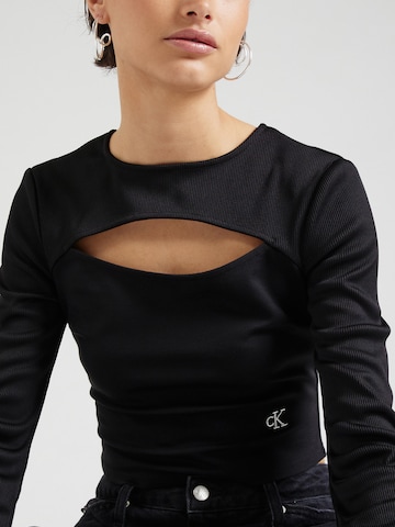 Calvin Klein Jeans Koszulka 'MILANO' w kolorze czarny
