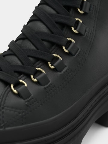 CONVERSE Високи маратонки 'CTAS' в черно