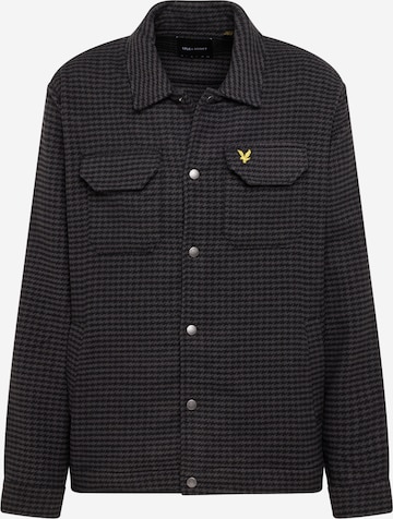 Lyle & Scott Tussenjas in Zwart: voorkant