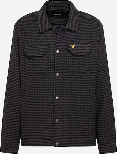 Lyle & Scott Prehodna jakna | rumena / temno siva / črna barva, Prikaz izdelka