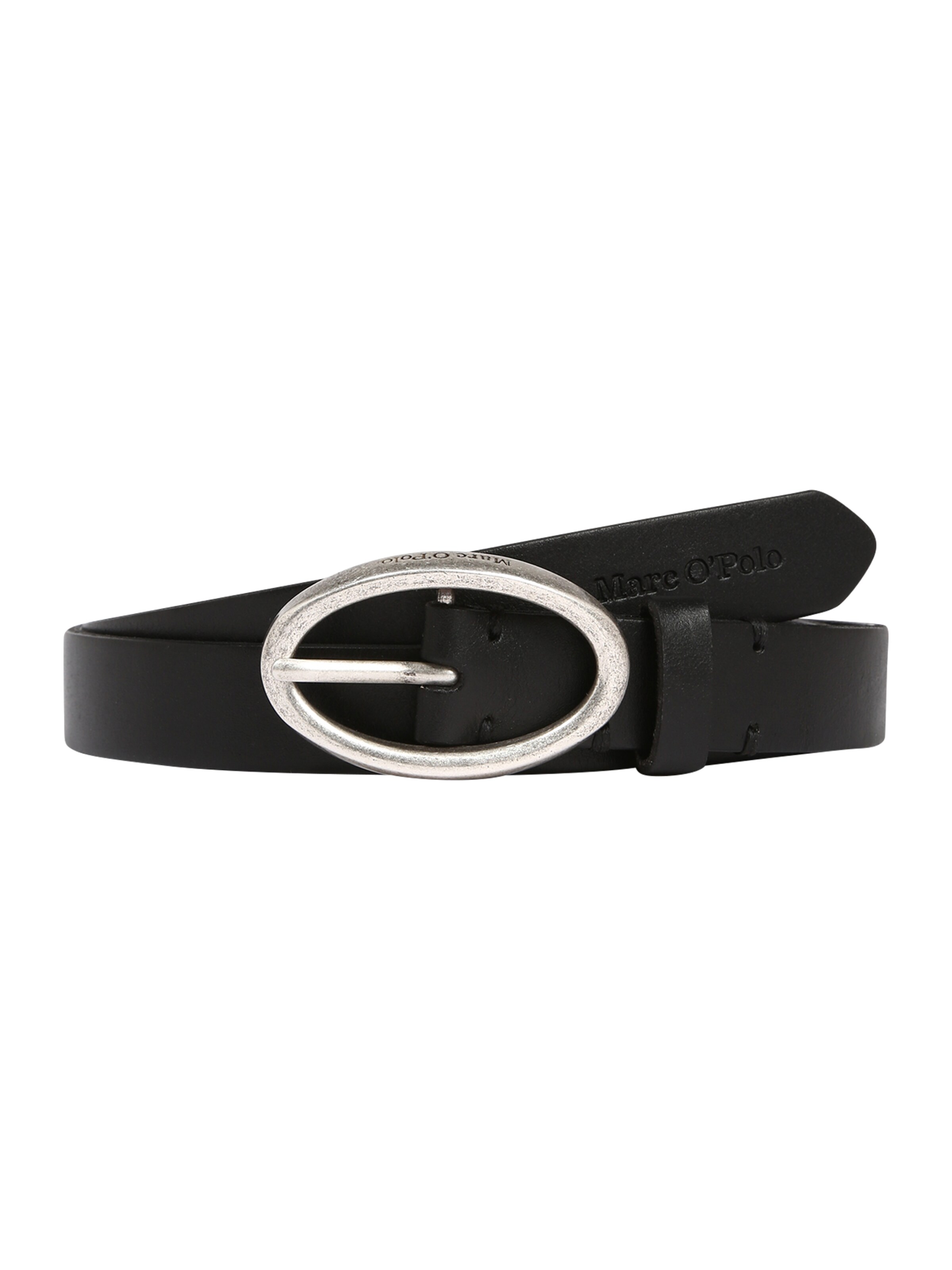 Marc O'Polo Belt 'Elly' in Black: front