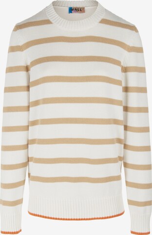 Pull-over WALL London en beige : devant