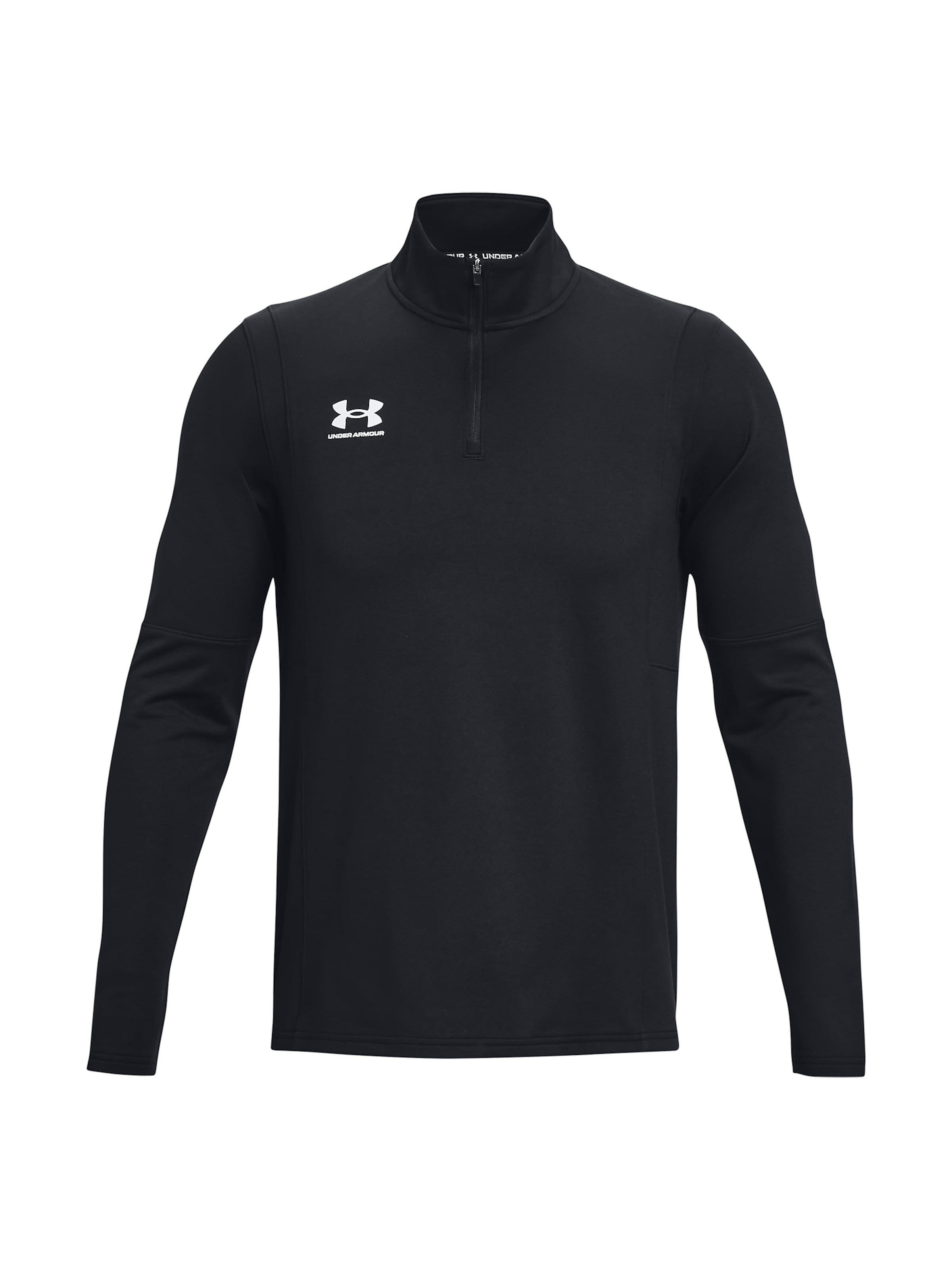 Tricou funcțional 'Challenger' de la UNDER ARMOUR pe negru: față