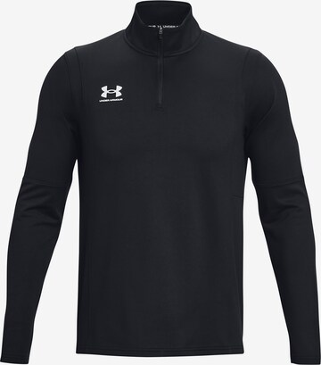 UNDER ARMOUR Functioneel shirt 'Challenger' in Zwart: voorkant