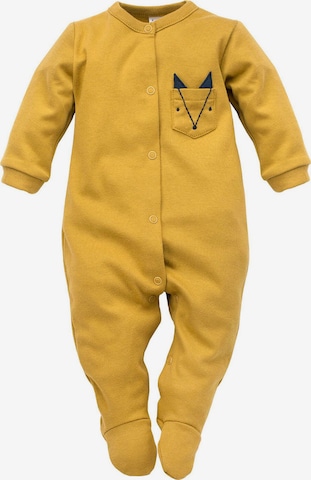 Pinokio Romper/Bodysuit in Yellow: front