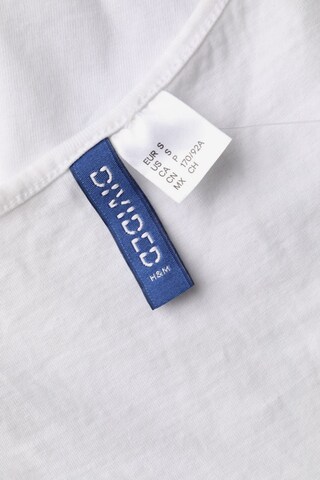 H&M T-Shirt S in Weiß