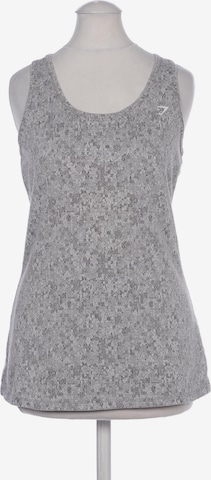 GYMSHARK Top & Shirt in XXS in Grey: front