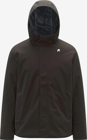 K Way Vinterrock 'Jacko Twill Marmotta K8133DW' i svart: framsida