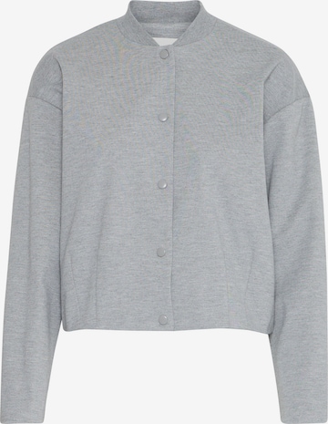 ICHI Tussenjas 'Kate' in Grijs: voorkant