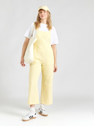 BILLABONG Szabványos Kantáros nadrágok 'Pacific Time' - sárga: elől