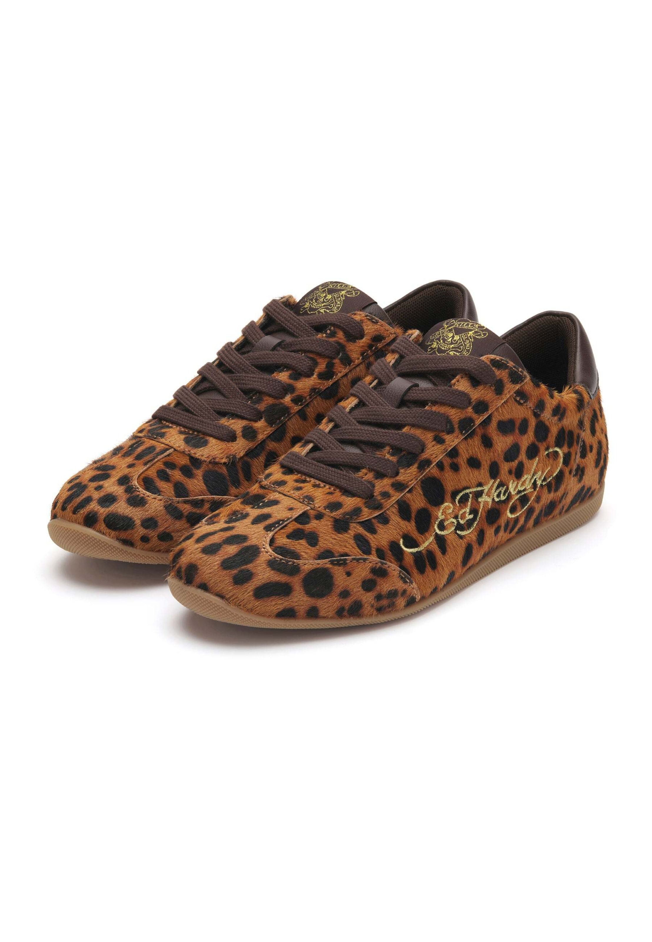 Ed Hardy Sneakersy niskie w kolorze brązowy