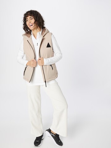 Gilet di SOS in beige