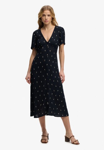 Superdry & Co Jurk in Blauw: voorkant