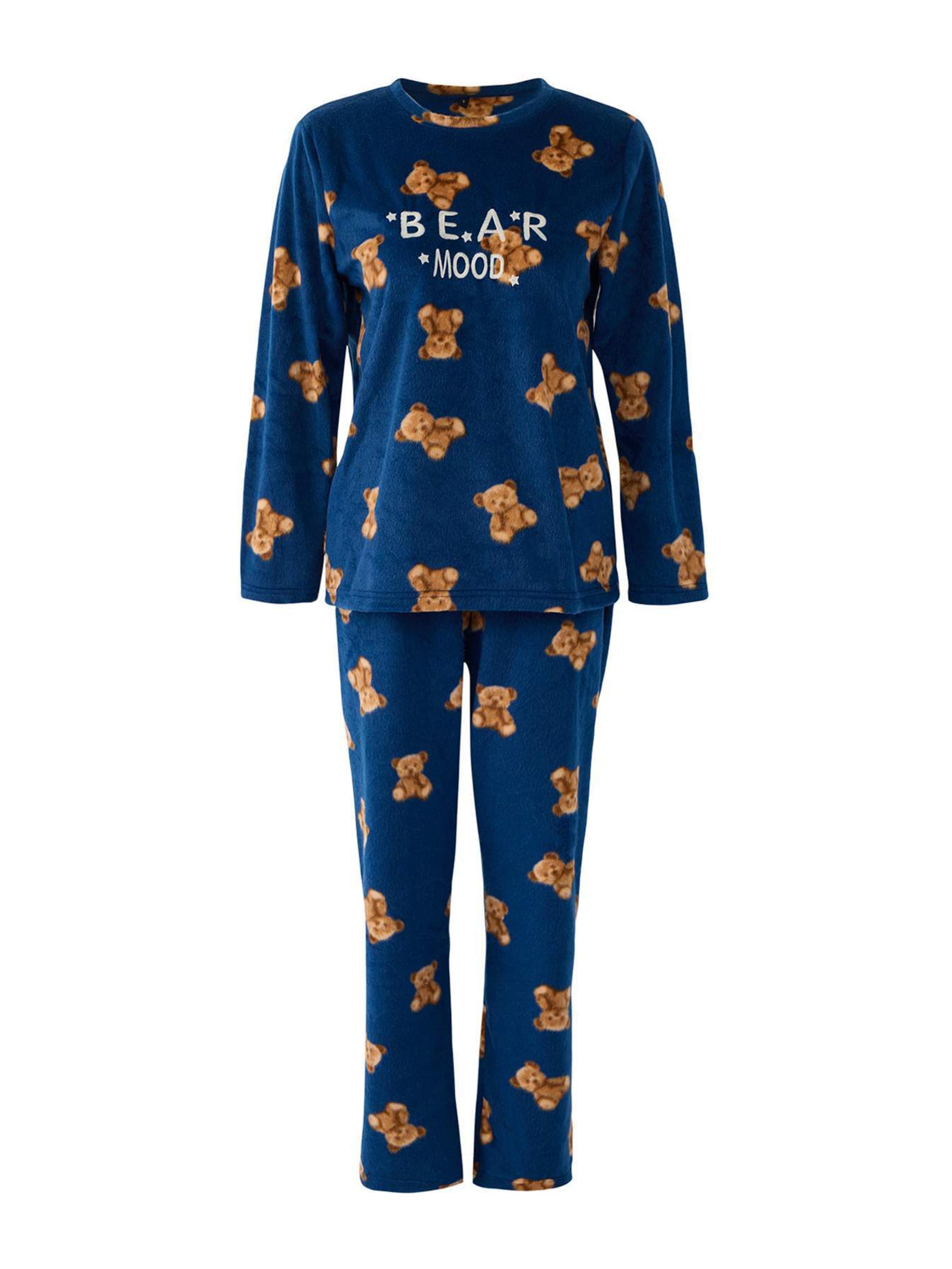 Trendyol Pizsama - kék: elől